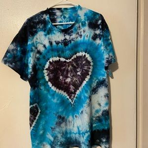Tie dye t shirt Hanes Size XL
